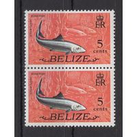 Белиз 1974** Морская фауна Рыбы сцепка