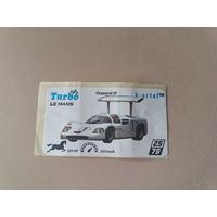 Наклейка Turbo Le Mans Турбо Ле-Ман  номер 25