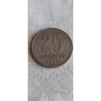 Аргентина 25 сентавос 1993