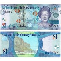 Каймановы острова(Кайманы) 1 доллар образца 2024 года UNC Серия D/10