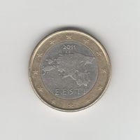 1 евро Эстония 2011 Лот 8764
