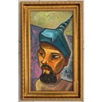 Акулов В.И. ДСП, масло. Размер 43х69 см . 2009 г.