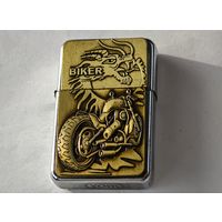 BIKER   Бензиновая зажигалка рабочая