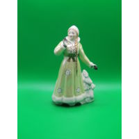 "Снегурочка". МФЗ. МФФЗ. Минский фарфоро-фаянсовый завод. Статуэтка. Оригинал. Ретро СССР.