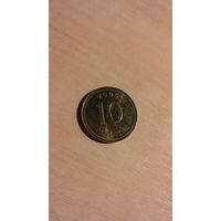 Южная Корея, 10 вон 2005.