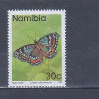 [1839] Намибия 1993. Фауна.Бабочка. MNH