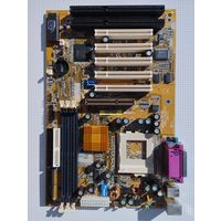 СТАРАЯ МАТЕРИНСКАЯ ПЛАТА GA-6BX7 C SOCKET PGA370.
