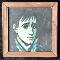 Кищенко А.М. "Земляк"Х/М. 37/37 см; в родной рамке 43/43 см