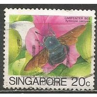 Сингапур. Пчела плотник. 1985г. Mi#486.