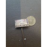 Значок тяжелый Вильнюс