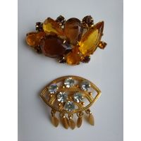 Винтажные броши с рубля.