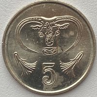 Кипр 5 центов 1998 г.