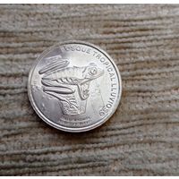 Werty71 Коста-Рика 50 колон 2023 Фауна экосистемы Тропическая сельва Лягушка Красноглазая квакша