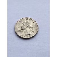 25 центов 1985 г., США