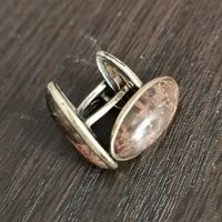 Запонки. Серебро звезда