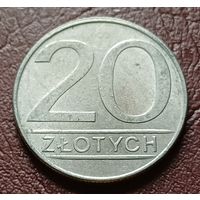 Польша 20 злотых, 1987     ( 1-12-5 )