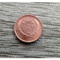 Werty71 Самоа и Сисифьо 2 сене центов 2000 ФАО