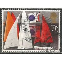 Британия. Парусная регата. 1975г. Mi#672.
