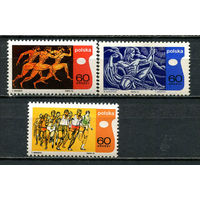 Польша - 1970 - Спорт - [Mi. 2010-2012] - полная серия - 3 марки. MNH.  (Лот 88HL)-T2P6
