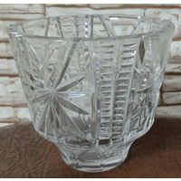 Хрустальная ваза конфетница эпохи СССР