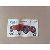 Наклейка Turbo Le Mans Турбо Ле-Ман  номер 32