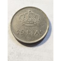 Испания 25 песет 1983