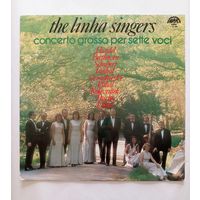 Виниловая пластинка The Linha Singers - Concerto grosso per sette voci. Чехословакия. 1975 год.