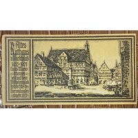 Нотгельд 50 пфеннигов 1922 год. Штутгарт,. Веймарская республика