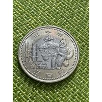 Япония. 500 йен 2010г ( Префектура Аомори. Биметалл. )