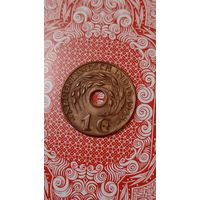 Нидерландская Индия 1 цент 1945 D