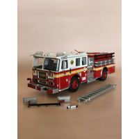 SEAGRAVE Pumper Truck Fire Department New York Usa (2003) От Altaya. масштаб 1:43