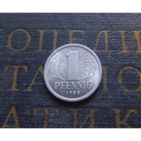 1 пфенниг 1988 (A) Германия ГДР #36 AU