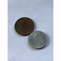 Чехословакия 2 монеты