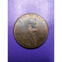 США 1 цент 2000