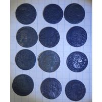 Баратинки Иоанн Казимир по разновидам