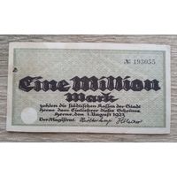 Werty71 Германия 1000000 марок 1923 1 миллион банкнота Херне
