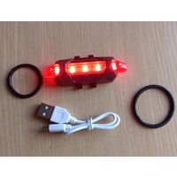 Велосипедный фонарь STG TL5411 перезаряжаемый от USB ( светодиодов 5)