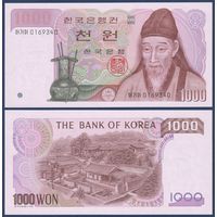 Южная Корея, 1000 вон 1983 г, P-47 (философ Ли Хван), UNC