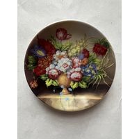 Тарелка декоративная 100мм  фарфор