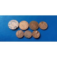 Брак (лот бракованных монет) 2009 года Беларусь  (Состояние на фото)