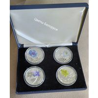 Комплект, Цветы Белоруси, Василек, Кувшинка белая, Колокольчик, Калужница.