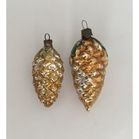 Елочная игрушка шишка цена за все СССР К.22