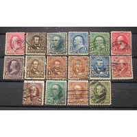 США, 1890-х Президенты х 16
