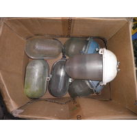 Светильники разные 5 шт.+стекло времён СССР.