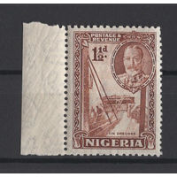 1936 Нигерия ** 1,5d, Георг V (SG 36) левое поле