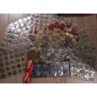 Монеты, жетоны, медали вторая половина прошлого века по настоящее время