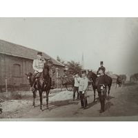 Фото ПМВ Генерал с офицерами валеристами австро-венгерской армии .Оригинал!
