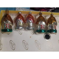 Елочная игрушка домик