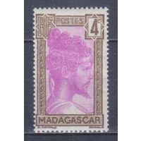 [1784] Французские колонии. Мадагаскар 1930. Культура и быт.Мужская прическа.4с. МН