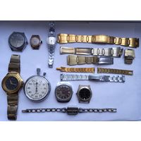 Часы и браслеты.Верхний ряд на ходу.